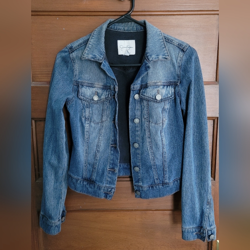 Jessica Simpson denim jacket